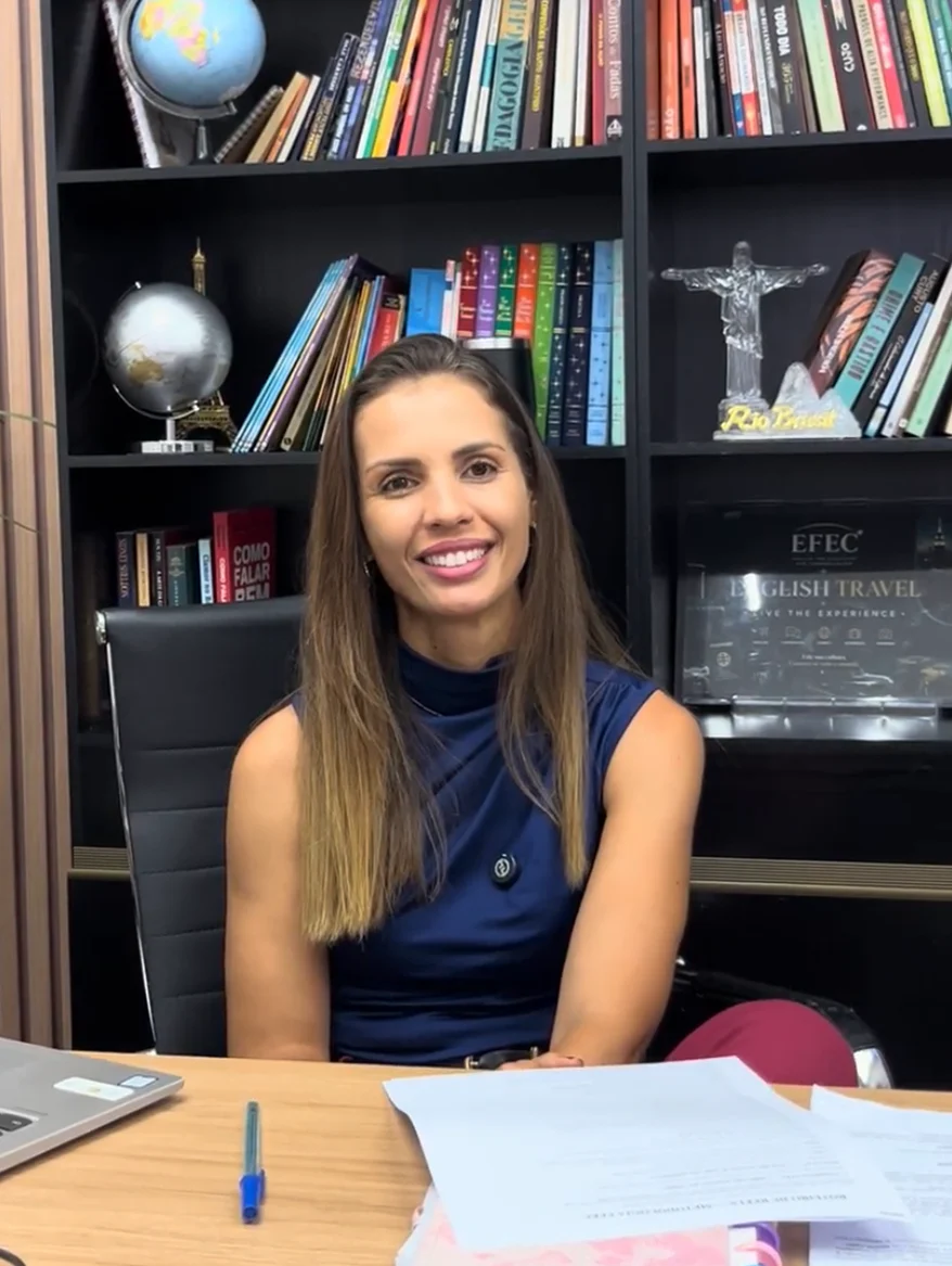 Teacher Lediane França Barros, cofundadora da EFEC